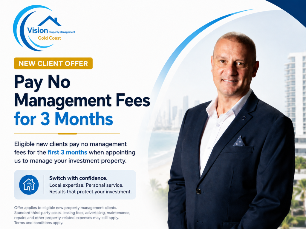 Eligible new clients pay no property management fees for first 3 months.